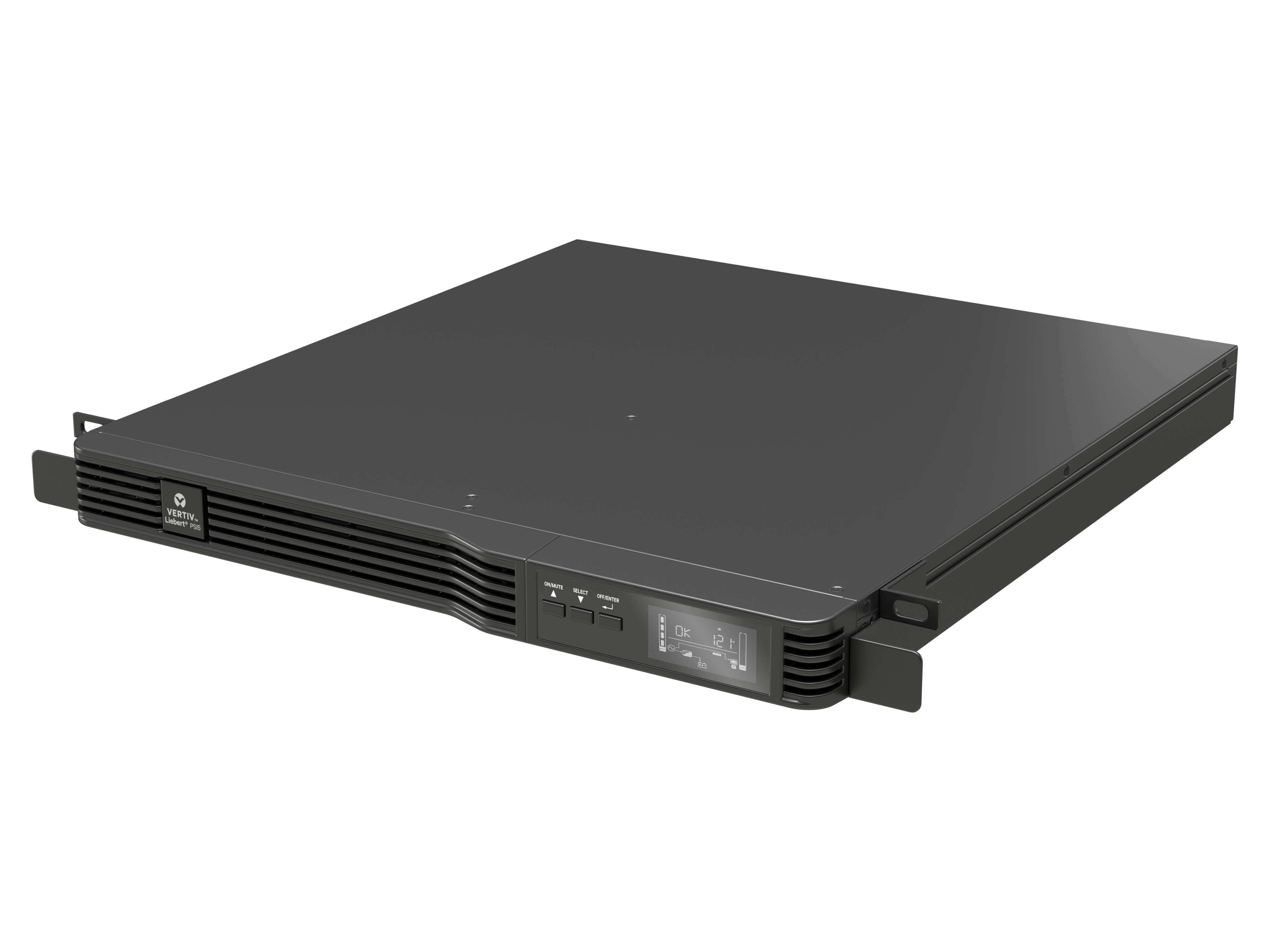 Donwil Company Vertiv Liebert PSI5 UPS, 1000-1500VA 1U Line Interactive AVR Rack Mount