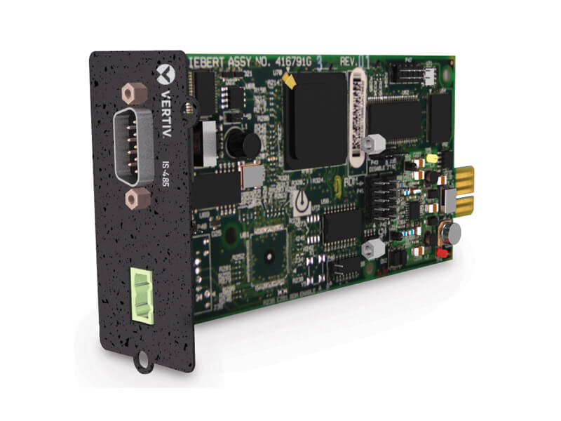 Donwil Company Liebert® IntelliSlot™ 485 and Building Management System  Interface Cards
