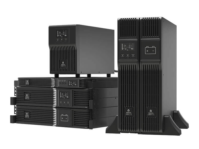 Donwil Company Vertiv™ Liebert® PSI5 UPS, 750-5,000VA Line Interactive AVR, Mini Tower, 1U and 2U Rack/Tower
