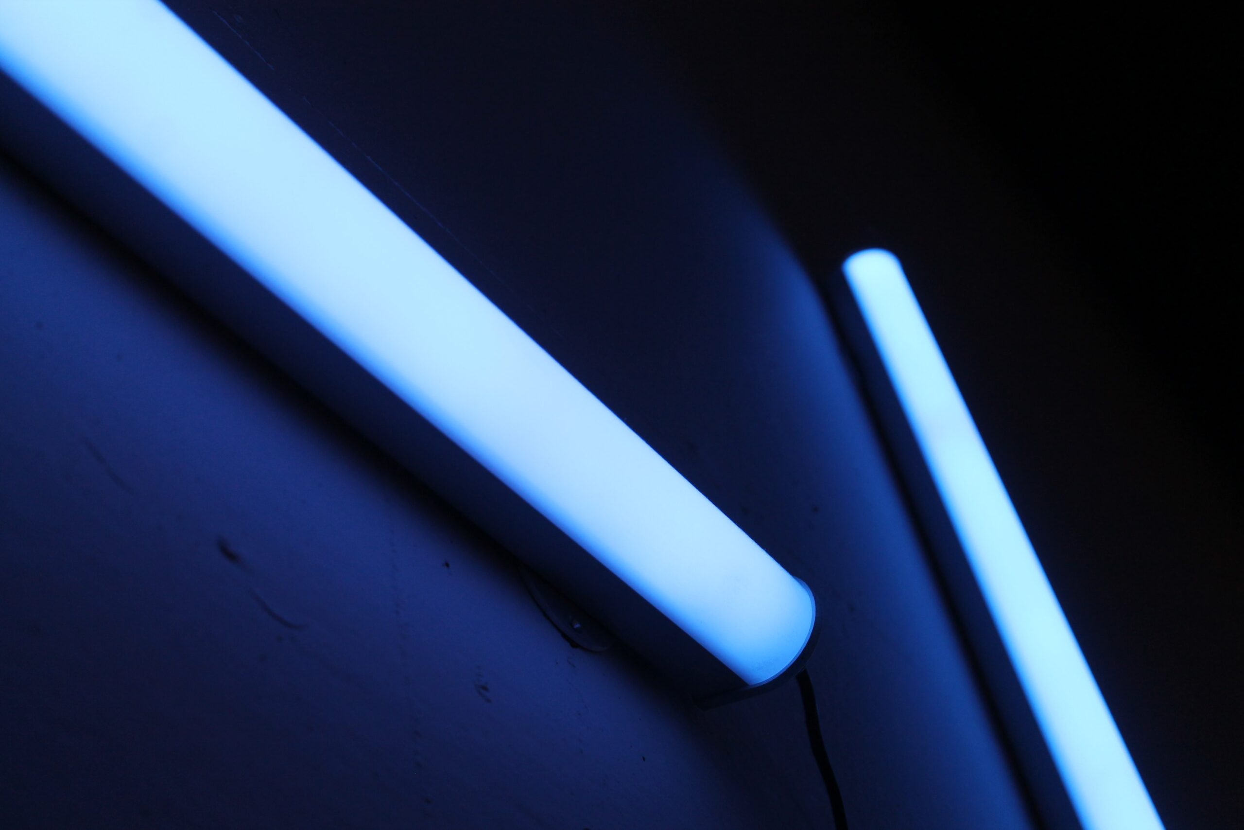 Lights such as these are used in UV cleaning systems.